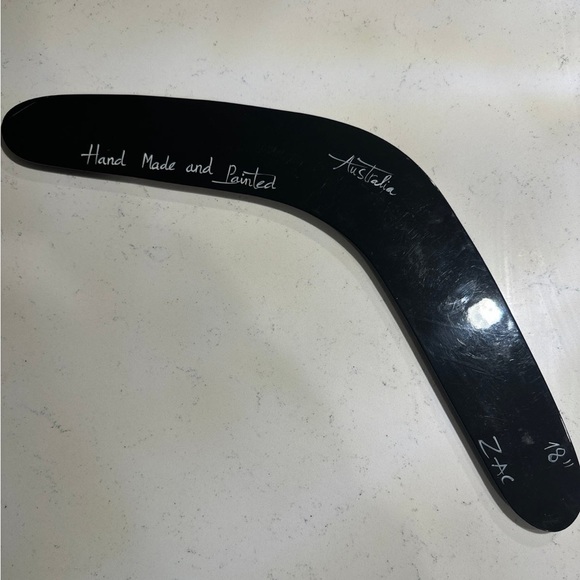 Australian Made Handpainted Boomerang 18” - Picture 3 of 4